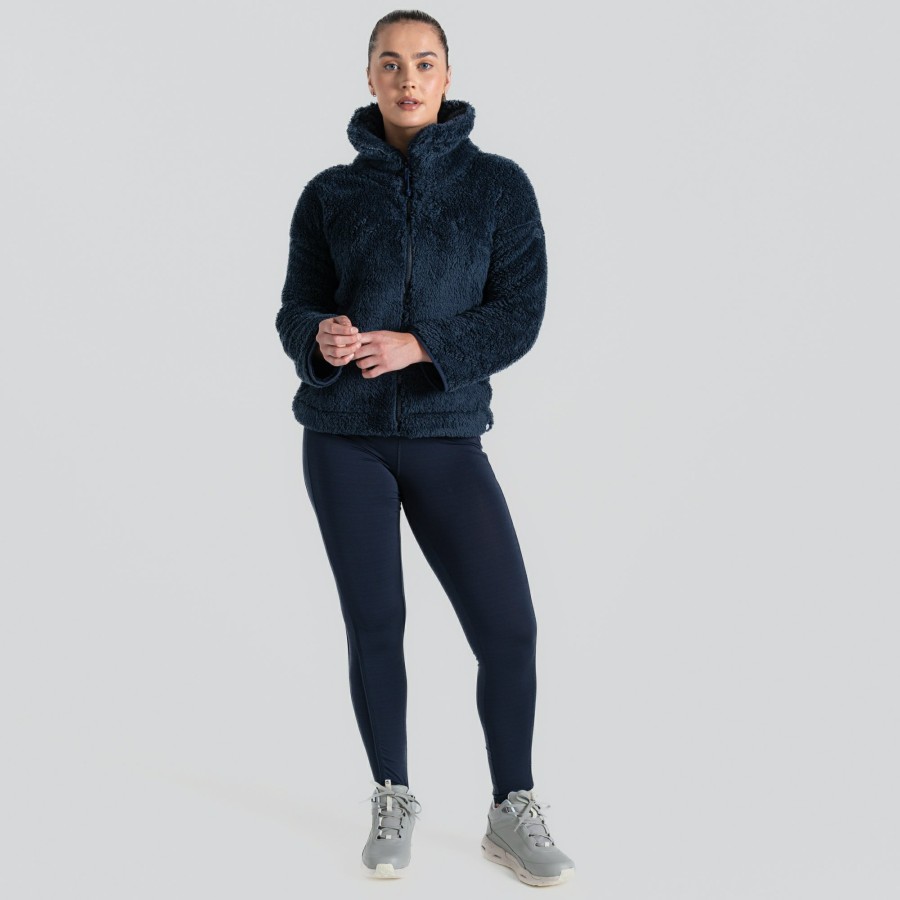 Womens Craghoppers Full Zip Fleece | Women'S Bronagh Full Zip Fleece - Blue Navy