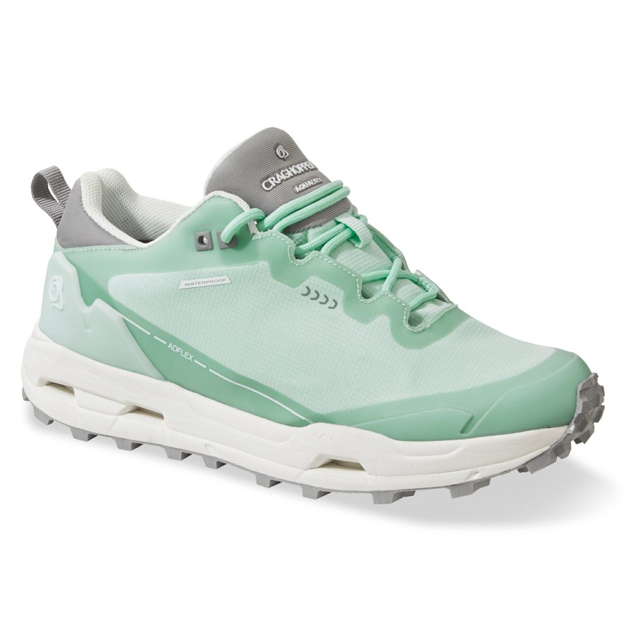 Womens Craghoppers Shoes | Women'S Adflex Low Boots - Poolside Green / White