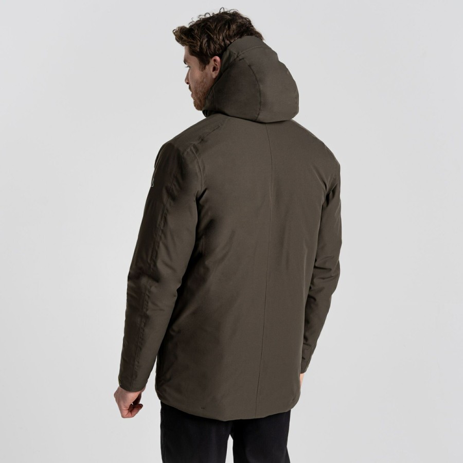 Mens Craghoppers Insulated Jackets | Men'S Lorton Thermic Jacket - Woodland Green