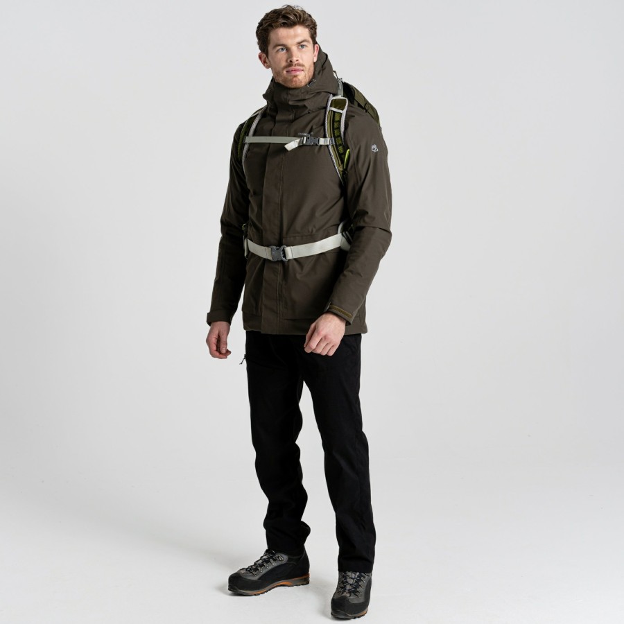 Mens Craghoppers Insulated Jackets | Men'S Lorton Thermic Jacket - Woodland Green