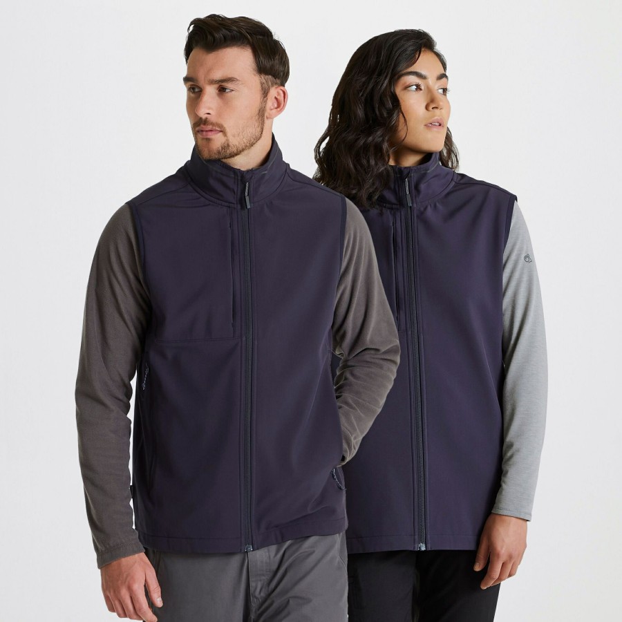 Womens Craghoppers | Expert Basecamp Softshell Vest - Dark Navy