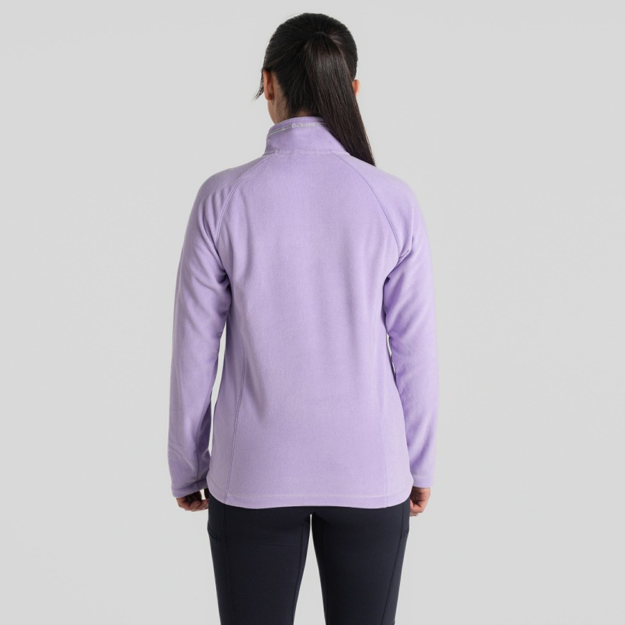 Womens Craghoppers Half Zip Fleece | Women'S Miska Half Zip Fleece - Verbena