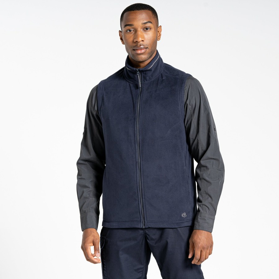 Mens Craghoppers | Men'S Expert Corey Fleece Vest - Dark Navy