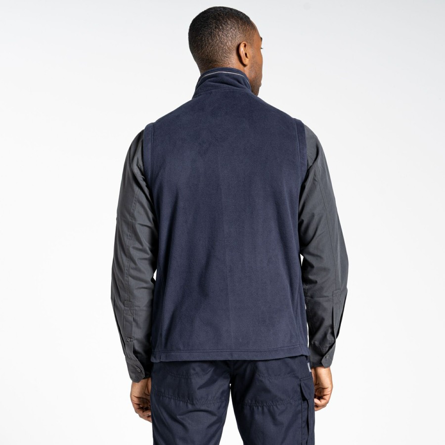 Mens Craghoppers | Men'S Expert Corey Fleece Vest - Dark Navy