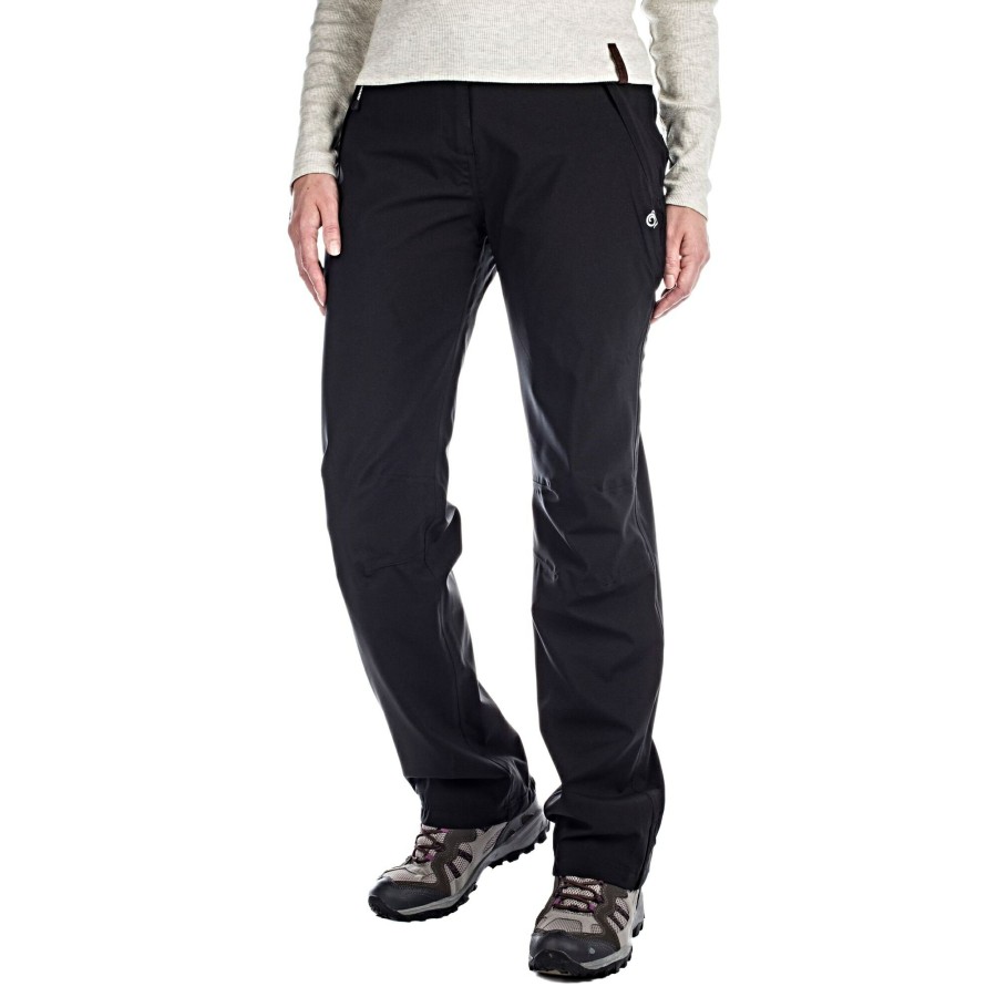 Womens Craghoppers Waterproof Trousers | Aysgarth Trousers - Black